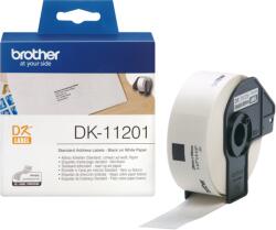 Brother DK-11201 fehér eredeti öntapadós címke 29mm (DK11201) - onlinenyomtato