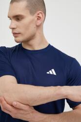adidas Performance edzős póló Train Essentials sötétkék, sima, IC7429 - sötétkék S
