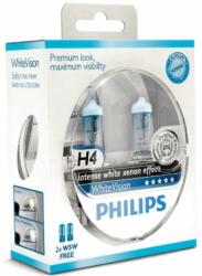 Philips WhiteVision H4 60/55W 12V 2x (12342WHVSM)