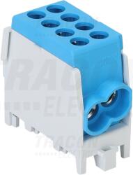 Tracon Főáramköri leágazó kapocs, sínre szerelhető, kék 2.5-25mm2, max. 1000VAC/DC, max. 101A (FLECU-25-25-2K)