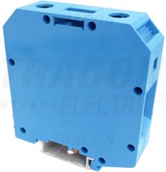 Tracon Nullavezető ipari sorozatkapocs, csavaros, sínre, kék 16-50mm2, 1000VAC, 150A (TSKA50-K) - kontaktor