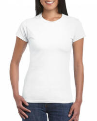 Gildan Csomag akciós póló (min. 3 db) Női póló Gildan GIL64000 Softstyle -XL, White
