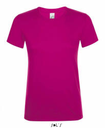SOL'S Csomag akciós póló (min. 3 db) Női póló SOL'S SO01825 Sol'S Regent Környakú póló -2XL, Fuchsia