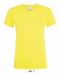 SOL'S Csomag akciós póló (min. 3 db) Női póló SOL'S SO01825 Sol'S Regent Környakú póló -XL, Lemon