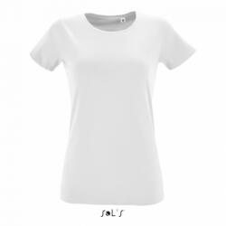 SOL'S Csomag akciós póló (min. 3 db) Női póló SOL'S SO02758 Sol'S Regent Fit Women - Környakú Testhezálló póló -2XL, White