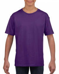 Gildan Csomag akciós póló (min. 3 db) Gyerek póló Gildan GIB64000 Softstyle Youth T-Shirt -L, Purple