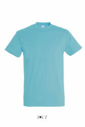 SOL'S Csomag akciós póló (min. 3 db) Férfi póló SOL'S SO11500 Sol'S Imperial - Környakú póló -2XL, Caribbean Blue