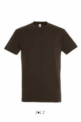 SOL'S Csomag akciós póló (min. 3 db) Férfi póló SOL'S SO11500 Sol'S Imperial - Környakú póló -XS, Chocolate