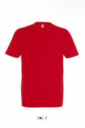 SOL'S Csomag akciós póló (min. 3 db) Férfi póló SOL'S SO11500 Sol'S Imperial - Környakú póló -4XL, Red