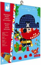 Janod Atelier Set creativ Mini Mozaic Pirați 5+ (J07897)