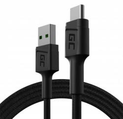 Green Cell Cable USB-A - USB-C Green Cell GC PowerStream 120cm, with Ultra Charge, QC 3.0 (31039) - pcone
