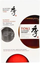 Suntory Toki Suntory Blended Whisky 0.7L+1Pahar, 43%