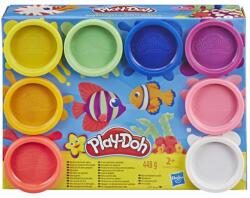 Hasbro Play-Doh, Culorile curcubeului, 8 tuburi, set