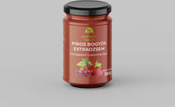 Premium Natura csökkentett energia tartalmú extra dzsem édesítőszerekkel vegyes piros ribizli-meggy-málna 350 g - mamavita