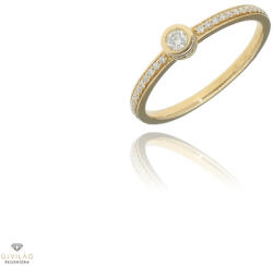 Gyűrű Frank Trautz arany gyűrű 56-os méret - 1-09094-51-0089/56