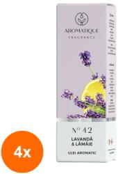 LCAA Set 4 x Ulei Aromat, Aromatique Lavanda si Lamaie, 10 ml, Ambalat la Cutie