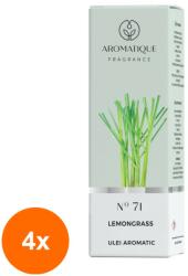 LCAA Set 4 x Ulei Aromat, Aromatique Lemongrass, 10 ml, Ambalat la Cutie