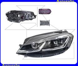 VW GOLF 7 2016.11-2019.10 /5G/ Fényszóró bal (LED) 6 funkciós, motorral HELLA 1EX 013 924-291