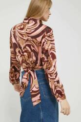 HUGO BOSS bluza femei, culoarea roz, modelator PPYX-BDD010_34X
