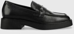 Vagabond Shoemakers mocasini de piele JILLIAN femei, culoarea negru, cu toc plat, 5543.001. 20 PPYX-OBD0E6_99X