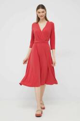 Ralph Lauren Lauren Ralph rochie culoarea roșu, mini, evazați 250769904 PPYX-SUD0DW_33X