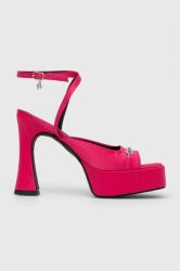 Karl Lagerfeld sandale LAZULA culoarea roz, KL33905 PPYX-OBD24S_43X
