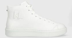 Karl Lagerfeld sneakers din piele Kl52265 Maxi Kup culoarea alb PPYX-OBM031_00X