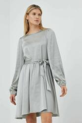 Bruuns Bazaar rochie culoarea gri, mini, evazati PPYX-SUD05N_09X