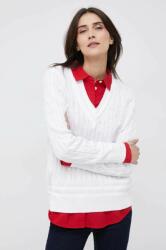 Ralph Lauren pulover femei, culoarea alb, light PPYX-SWD065_00X