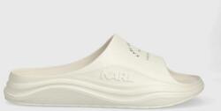 Karl Lagerfeld papuci SKOONA barbati, culoarea bej KL75008 PPYX-KLM005_01X
