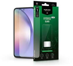 LA-2302 Samsung Galaxy A54 rugalmas, hibrid üveg - Myscreen protector Hybrid Glass Lite átlátszó 7H ujjlenyomat-érzékelő biztos (LA-2302)