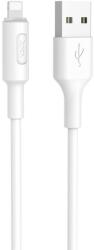 hoco. X25 Kábel - USB / Lightning fehér kábel, (2A) 1m