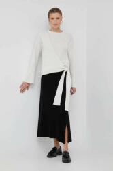DKNY pulover de lana femei, culoarea bej, light PPYX-SWD081_80X