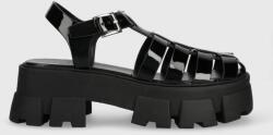 ALDO sandale Suzy femei, culoarea negru, cu platforma PPYX-OBD15U_99X