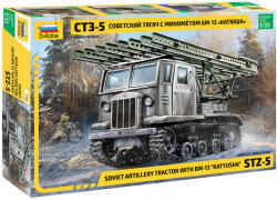 Zvezda STZ-5 with BM-13 KATYUSHA 1: 35 makett harcjármű (3700) (3700) - jatekmakettcentrum
