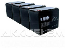 UPS Power APC RBC14 helyettesítő szünetmentes akkucsomag 4 * 12V 75Ah