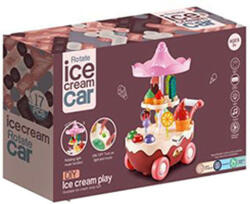 Magic Toys Gurulós jégkrém bár játék szett fénnyel és hanggal MKM197545