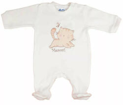  Biopamut hosszú ujjú rugdalózó (44) - cica