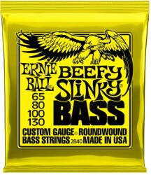 Ernie Ball P02840 - BEEFY SLINKY Nickel Wound Electric Bass Strings 65-130 gauge - U491U