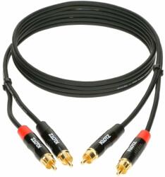 KLOTZ KT-CC600 RCA-RCA dupla kábel, 6 m