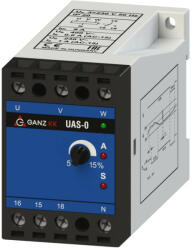 GANZ UAS-O/3X230V/400V AC védelmi relé (740-8080-600) (740-8080-600)