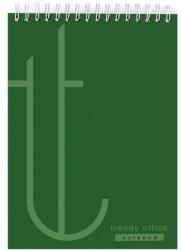  Blocnotes cu spira, Trendy Green, A5, matematica, 80 file (CI780034)