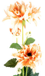 4-Home Floare artificială Dalia, în. 75 cm, portocaliu