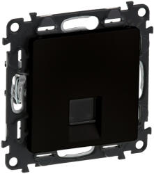 Legrand Valena Life 756342 Informatikai csatlakozóaljzat 1xRJ45 Cat. 6 UTP fekete burkolattal keret nélkül (Legrand 756342) (756342)