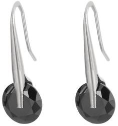  BR-20665 Fülbevaló - Ezüst/Fekete