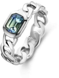 Victoria ezüst színű köves gyűrű blue stone (VBKRZ15554)