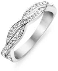 Victoria ezüst színű fehér köves gyűrű shine 52 (VBKRZ13352)
