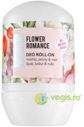 BIOBAZA Deodorant Natural pentru Femei pe Baza de Plante cu Trandafir si Bujor Flower Romance 50ml