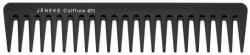 Janeke Pieptene pentru aplicarea gelului, 11x5 cm, negru - Janeke Professional Gel Application Comb