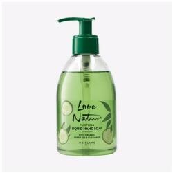 Oriflame Săpun lichid pentru mâini Ceai verde și castravete - Oriflame Love Nature Purifying Liquid Hand Soap 300 ml